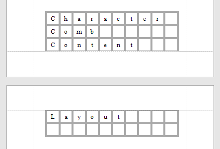 eurd-character-comb-on-multi-pages-without-spacing