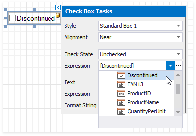 report-control-check-box-bind-to-data