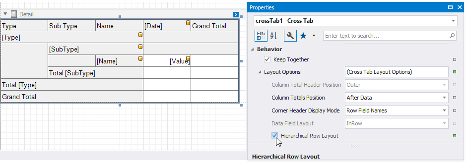 eurd-win-balance-sheet-hierarchical-row-layout