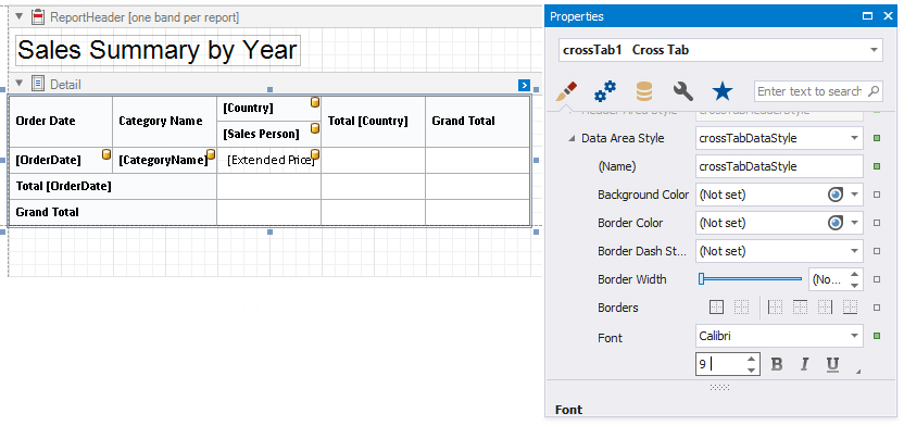 eurd-win-cross-tab-report-data-area-style