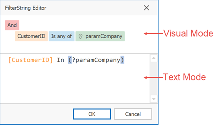 FilterString Editor