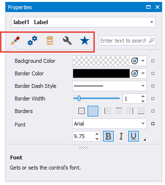 WinFormsPropertyGrid-Tabs