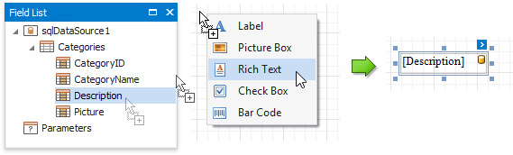 eurd-win-rich-text-drop-fom-field-list