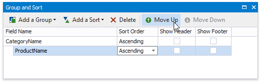 eurd-win-sort-data-move-up-and-down