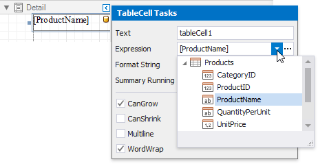 eurd-win-table-cell-smart-tag-expression-binding