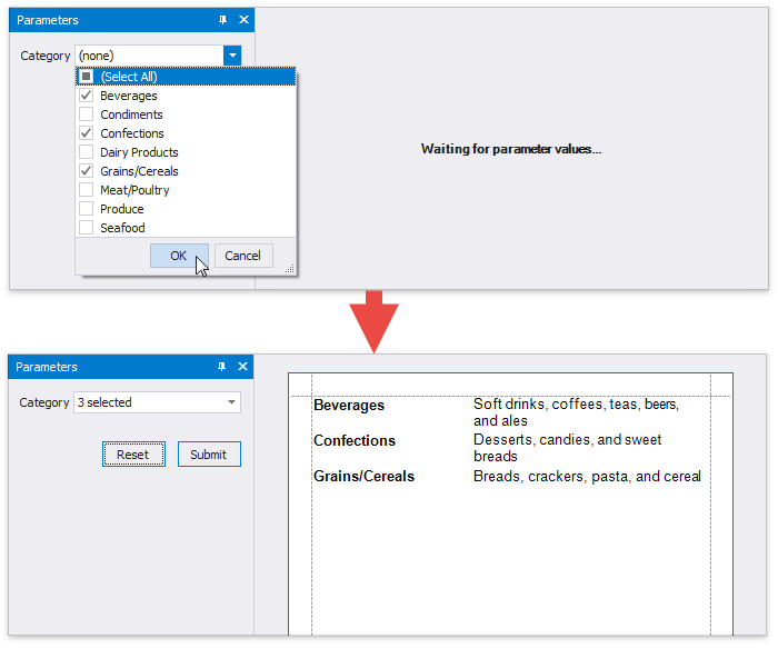 parameters-multi-value-filter-report