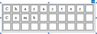 eurd-character-comb-border-with-spacing