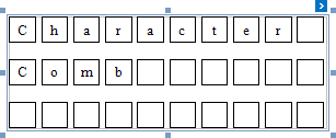 eurd-character-comb-vertical-and-horizontal-spacing