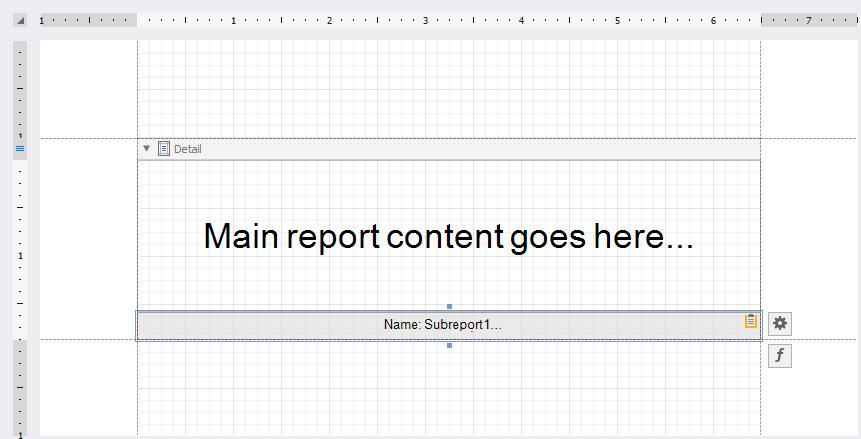 Add the Pdf Content control as a subreport to the main report